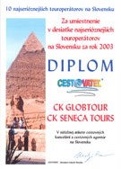 Anketa o najserióznejšieho touroperátora na Slovensku v roku 2003